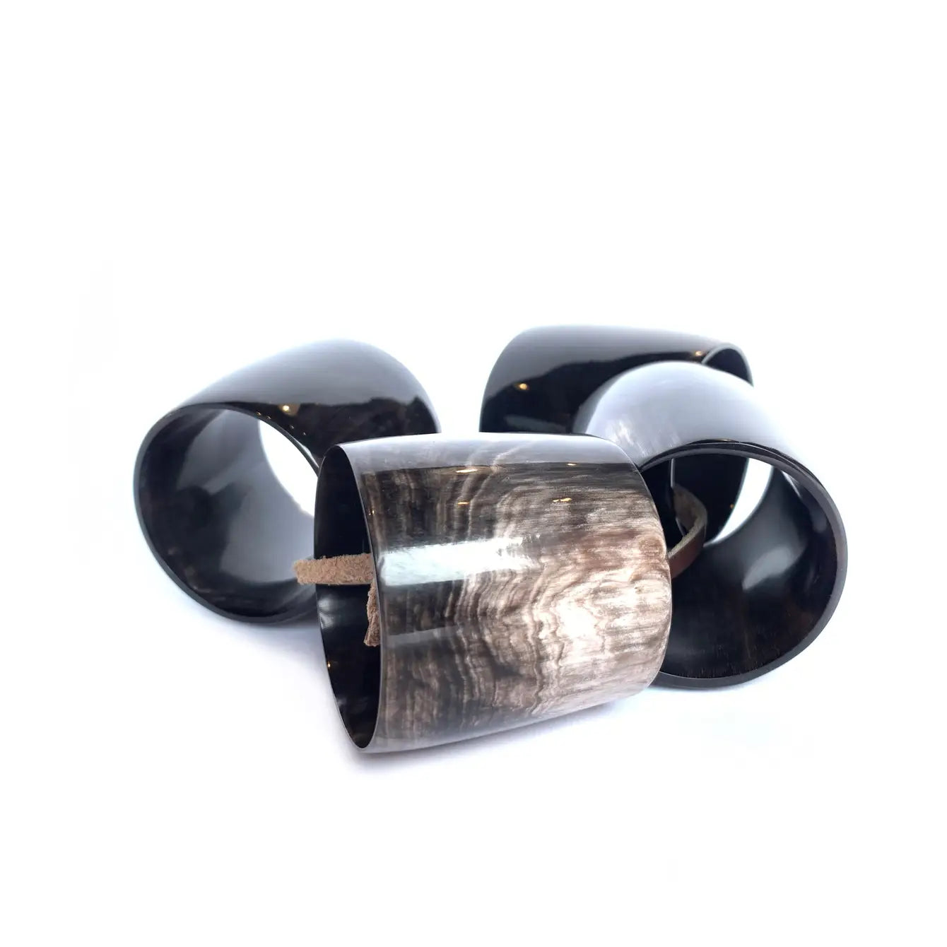 Cow Horn Napkin Ring