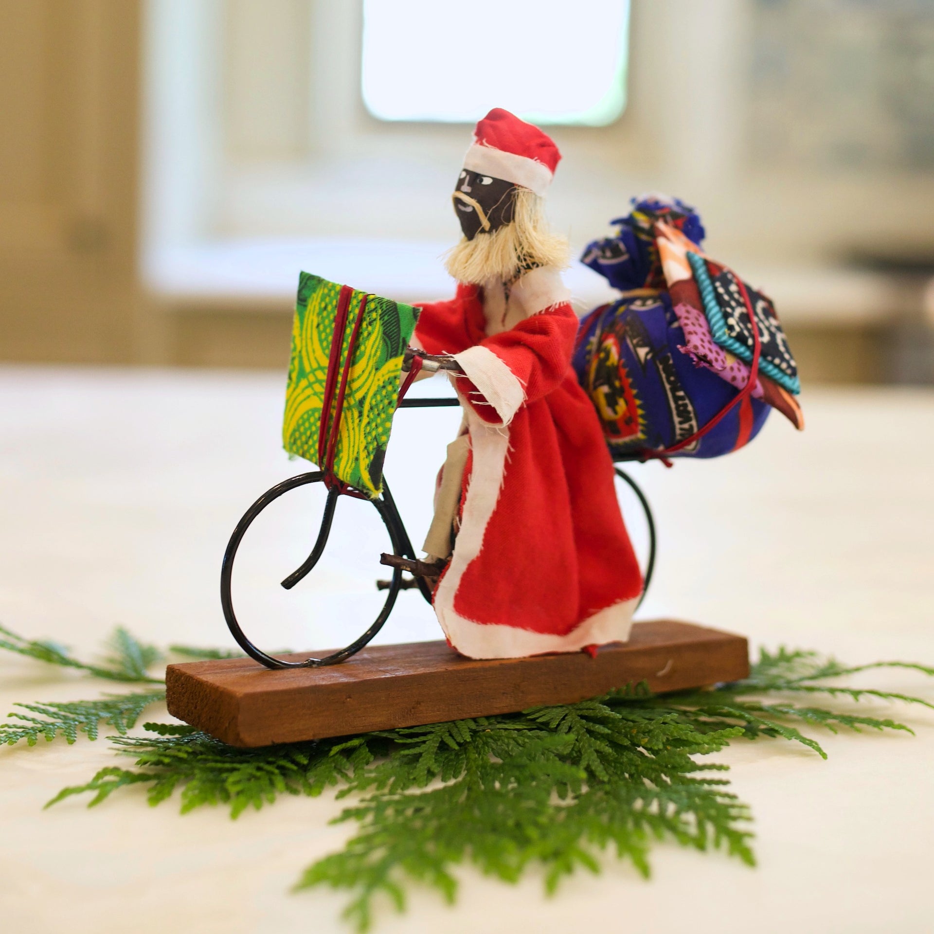 Santa on a Bike