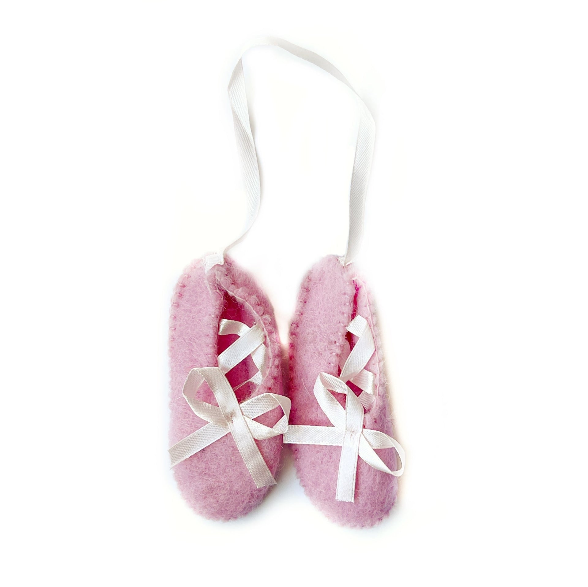 Ballet Slipper Christmas Ornament for Ballerinas and Dance Shoes