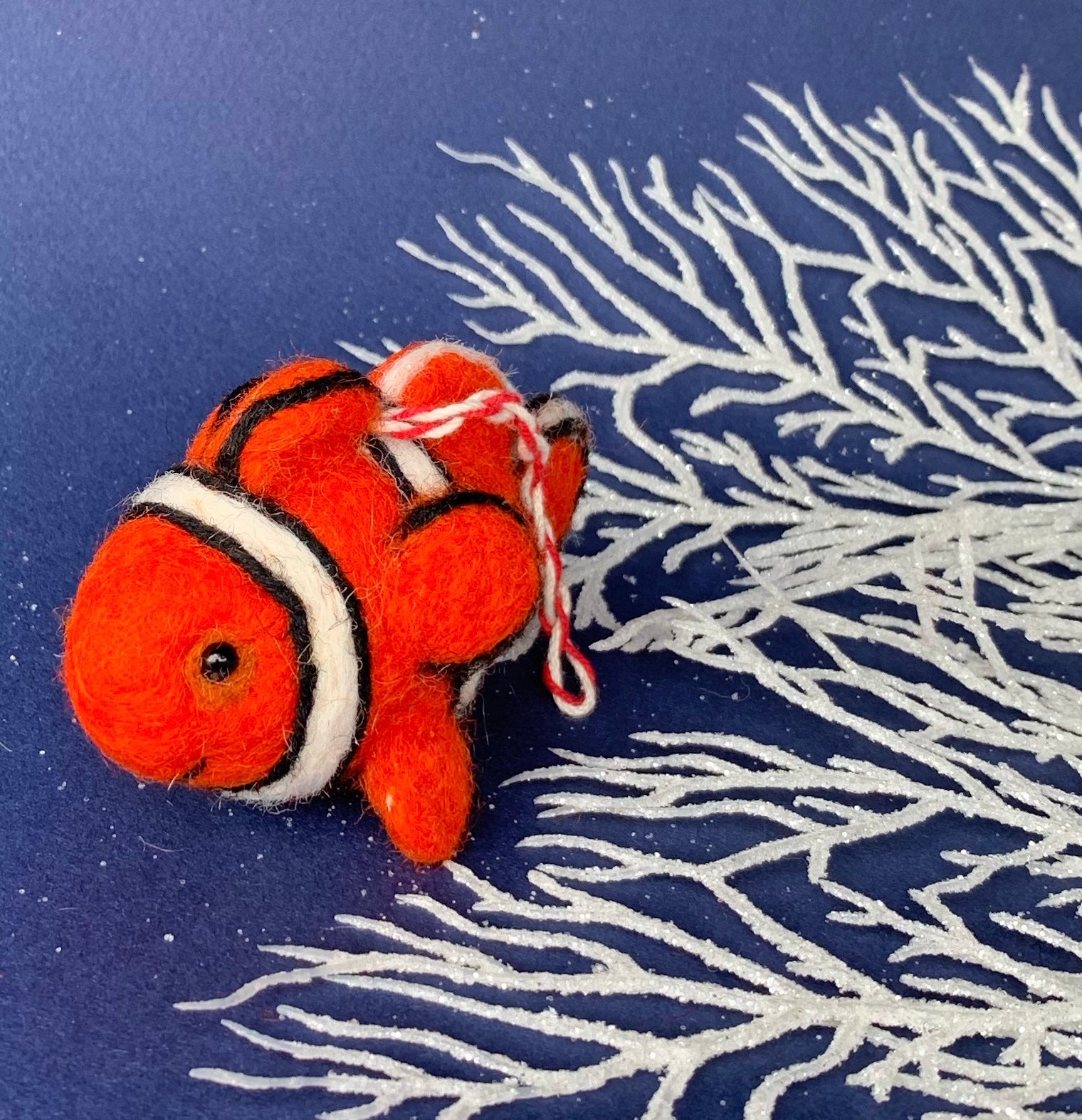 Clown Fish Christmas Ornaments 4 Orphans