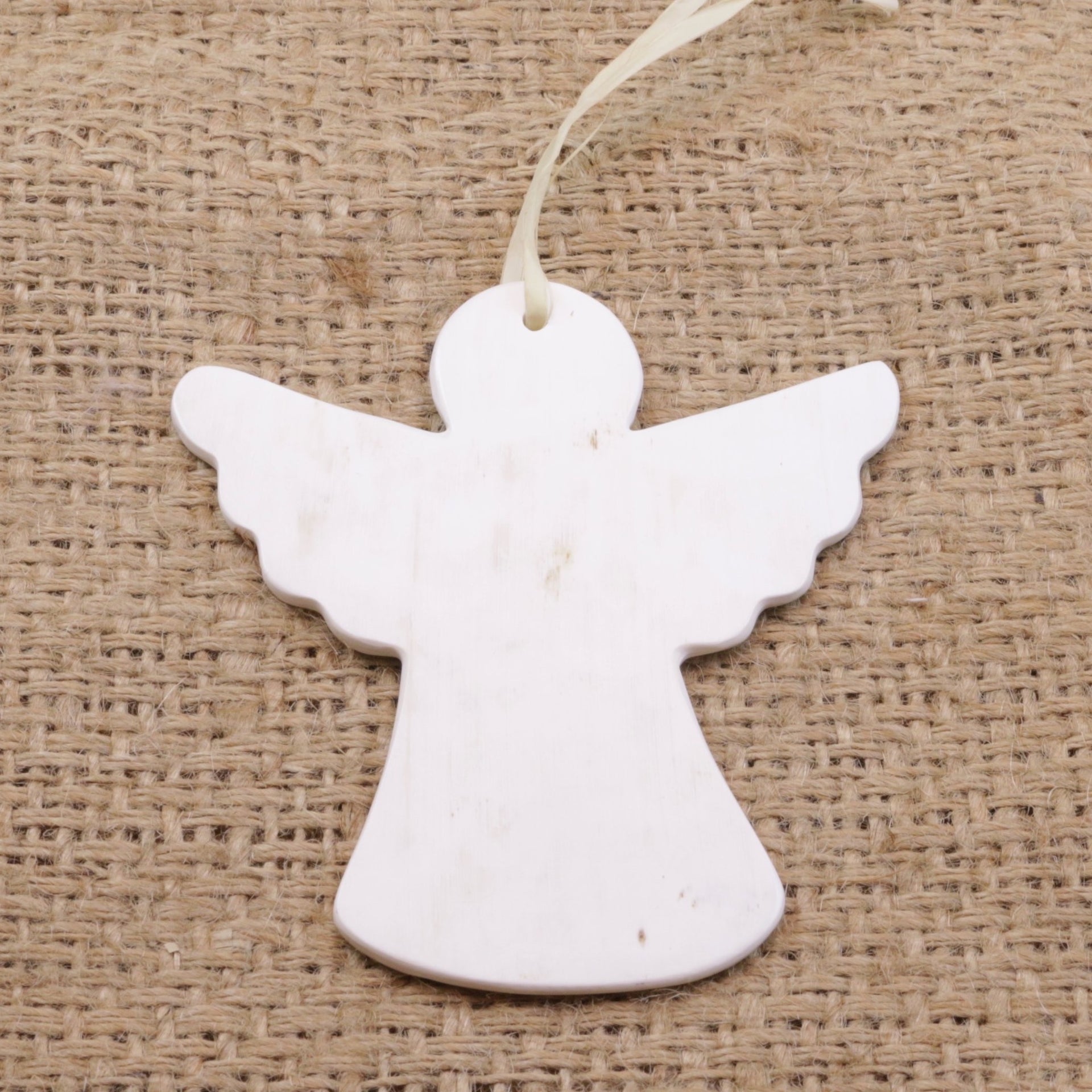 Cow Horn Angel Ornament Africa Fair Trade