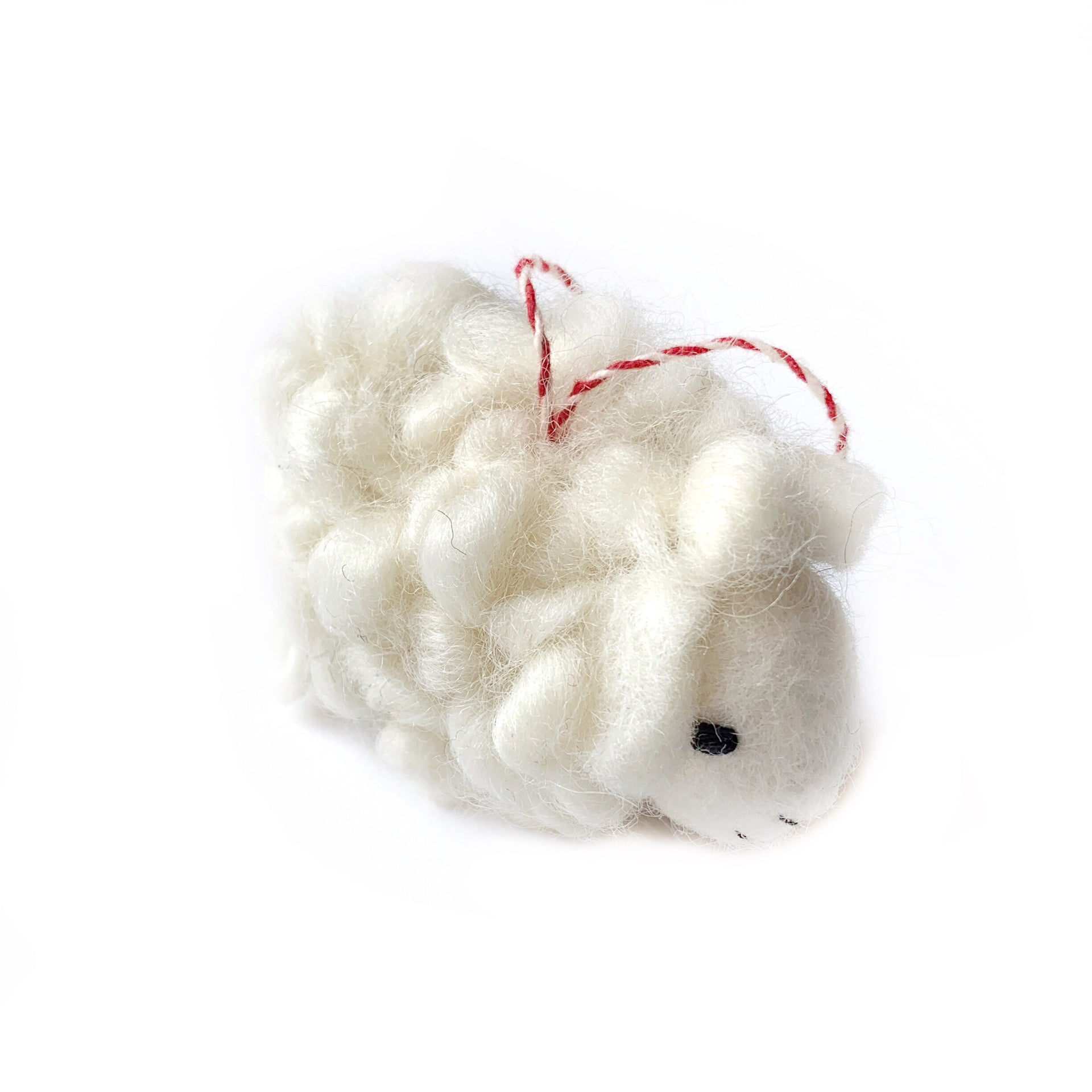 Wooly Sheep Christmas Ornament Fair Trade