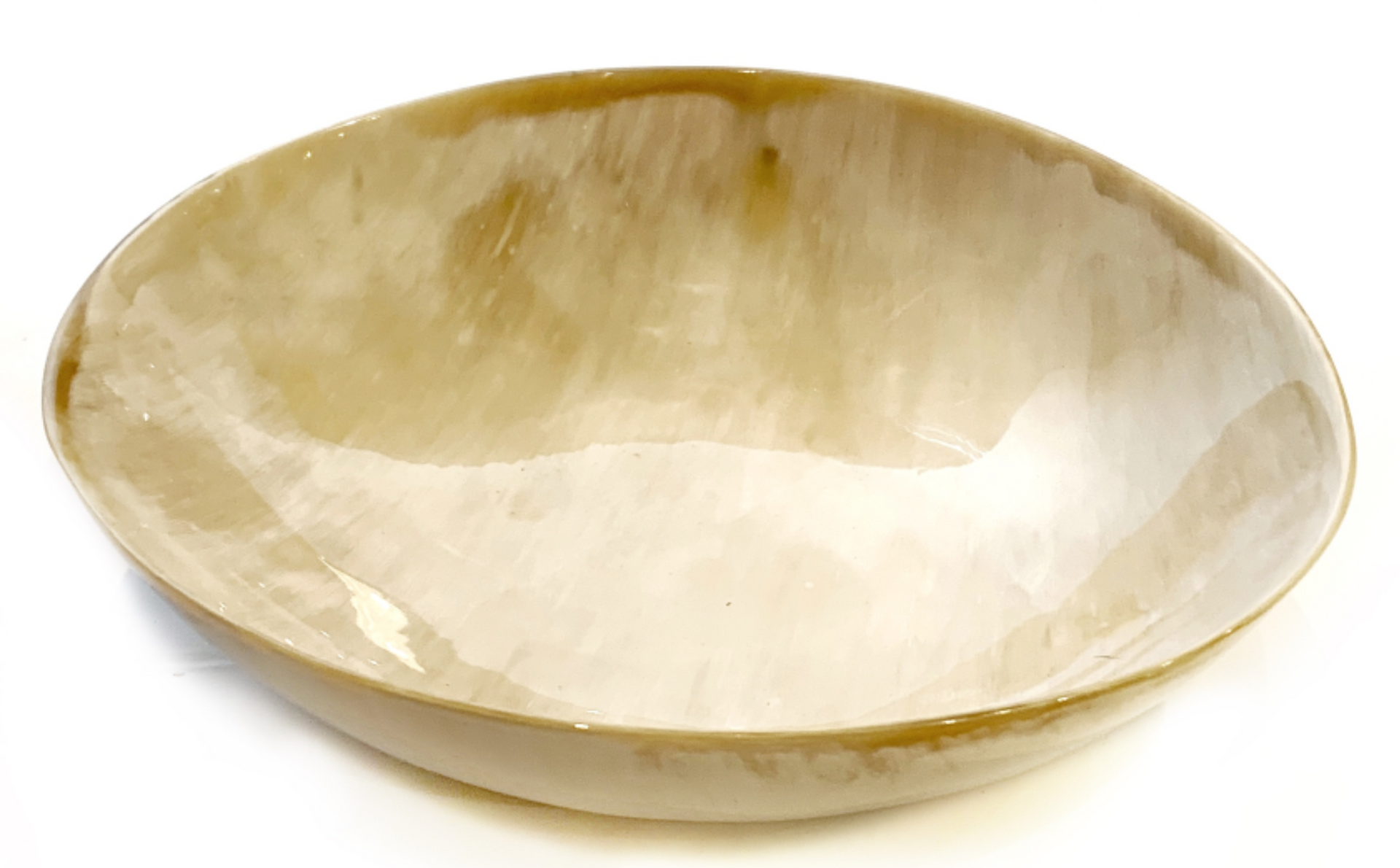Small Cow Horn Round Bowl Africa Fair Trade
