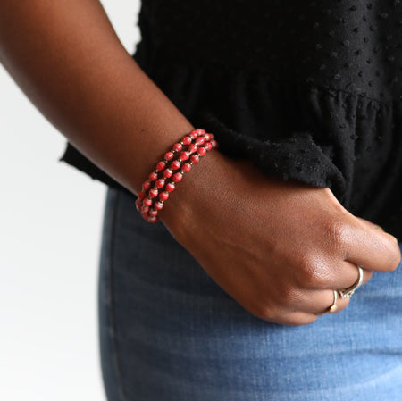 Maasai Thin Paper Bead Bracelet