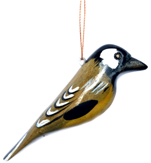 Black-Capped Chickadee Christmas Ornament