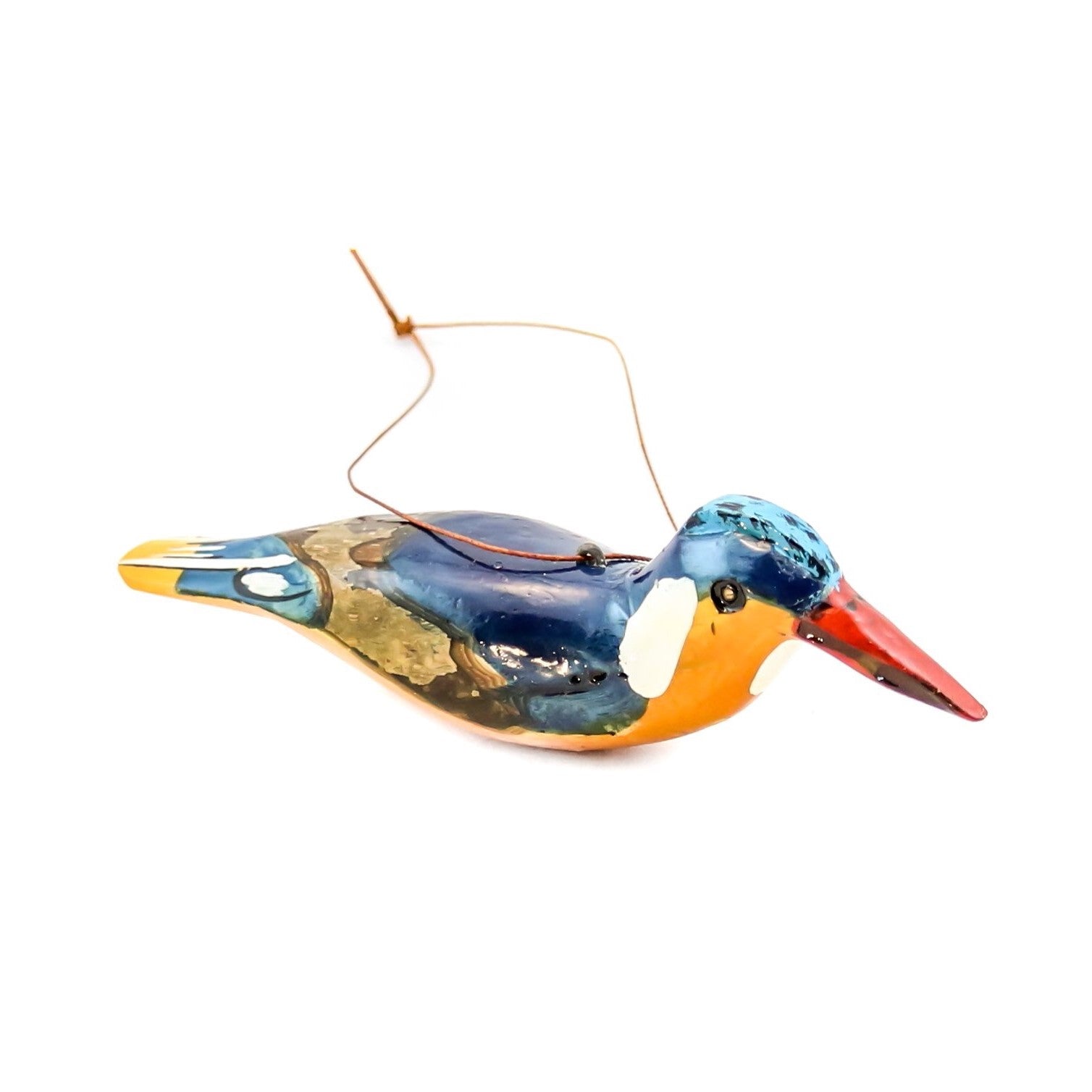 African Kingfisher Bird Christmas Ornament