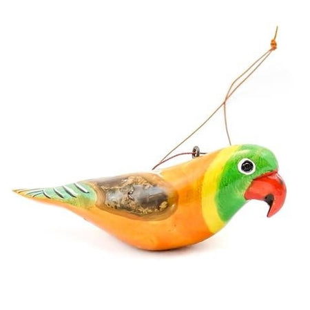 African Parrot Christmas Ornament Fair Trade