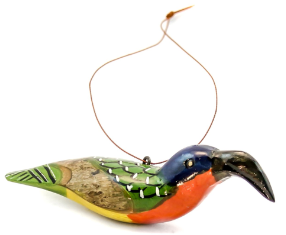 Sunbird African Christmas Ornament Fair Trade