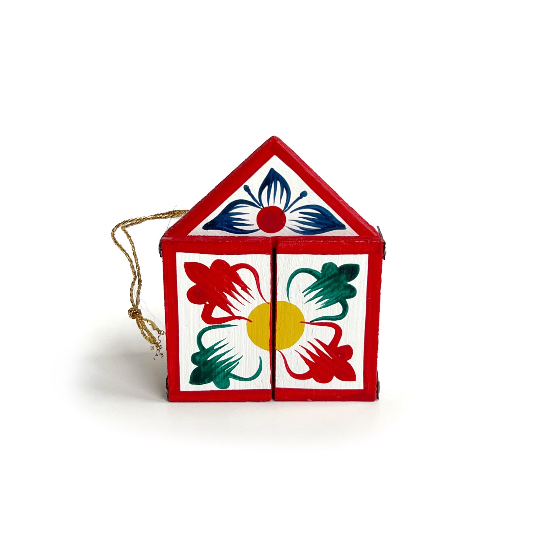 Box House Nativity, Figurine Ornament