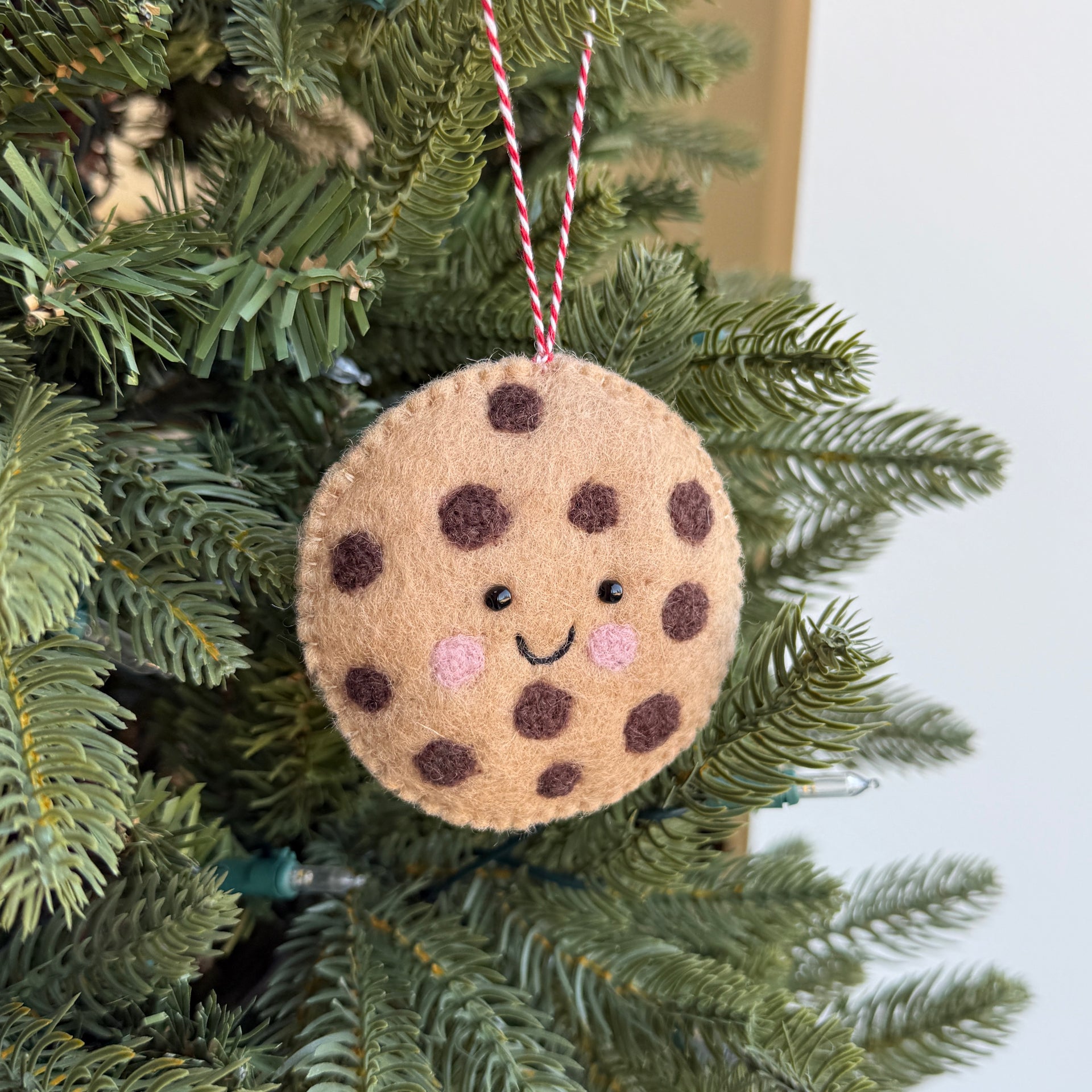 Cookie Ornament, Felt Wool