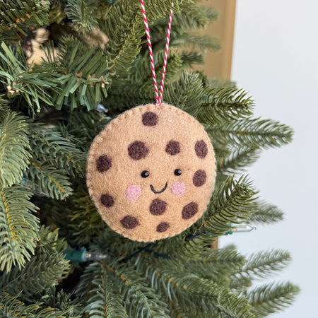 Cookie Ornament, Felt Wool