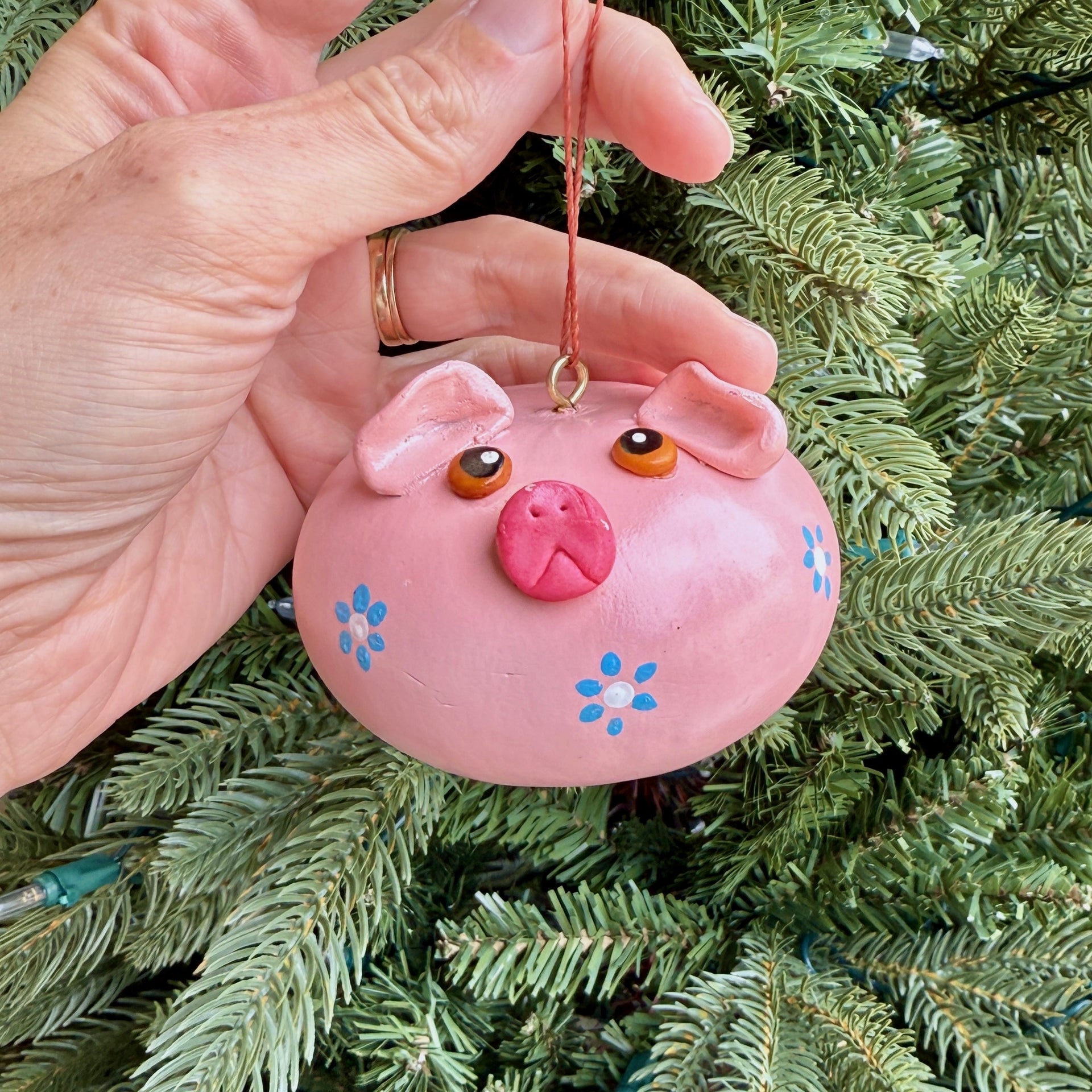 Pig Gourd Ornament