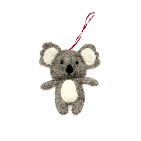 cute Koala Christmas Ornament fair trade handmade