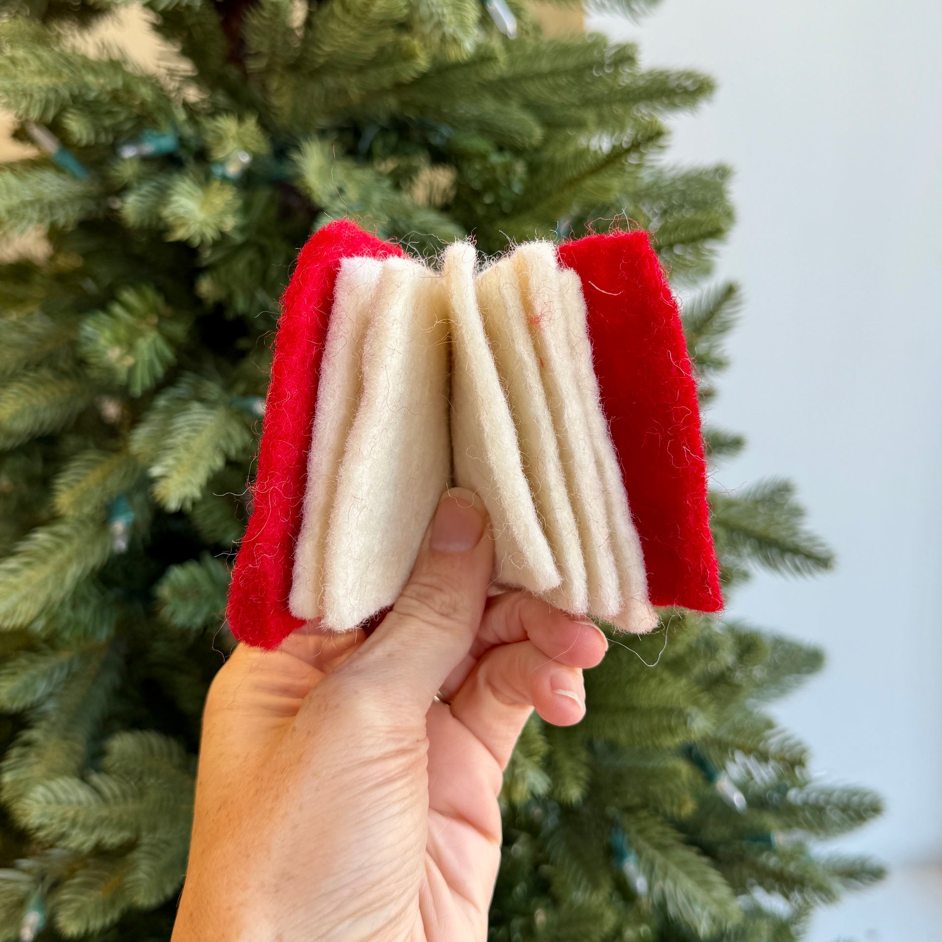 Book Ornament, Felt Wool