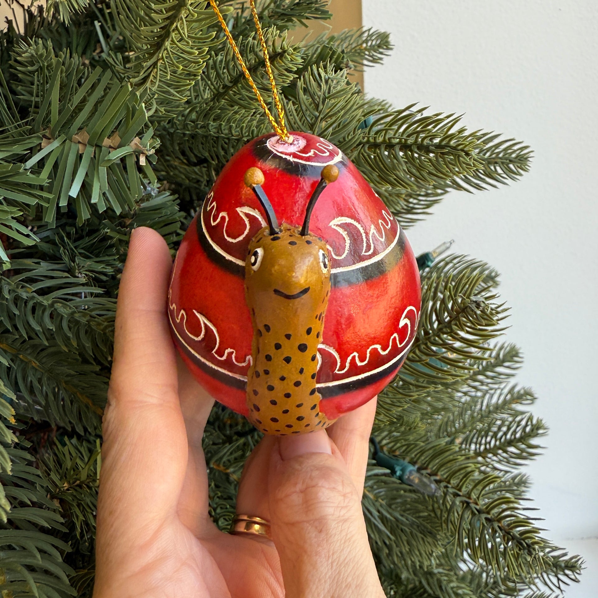Snail Gourd Ornament