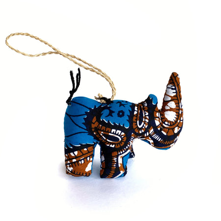 Blue Rhino Ornament Fair Trade Christmas