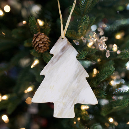 Tree Ornament, Cow Horn