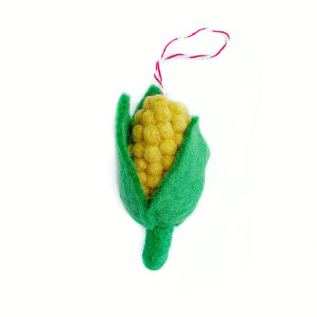Corn Ornament, Felt Wool