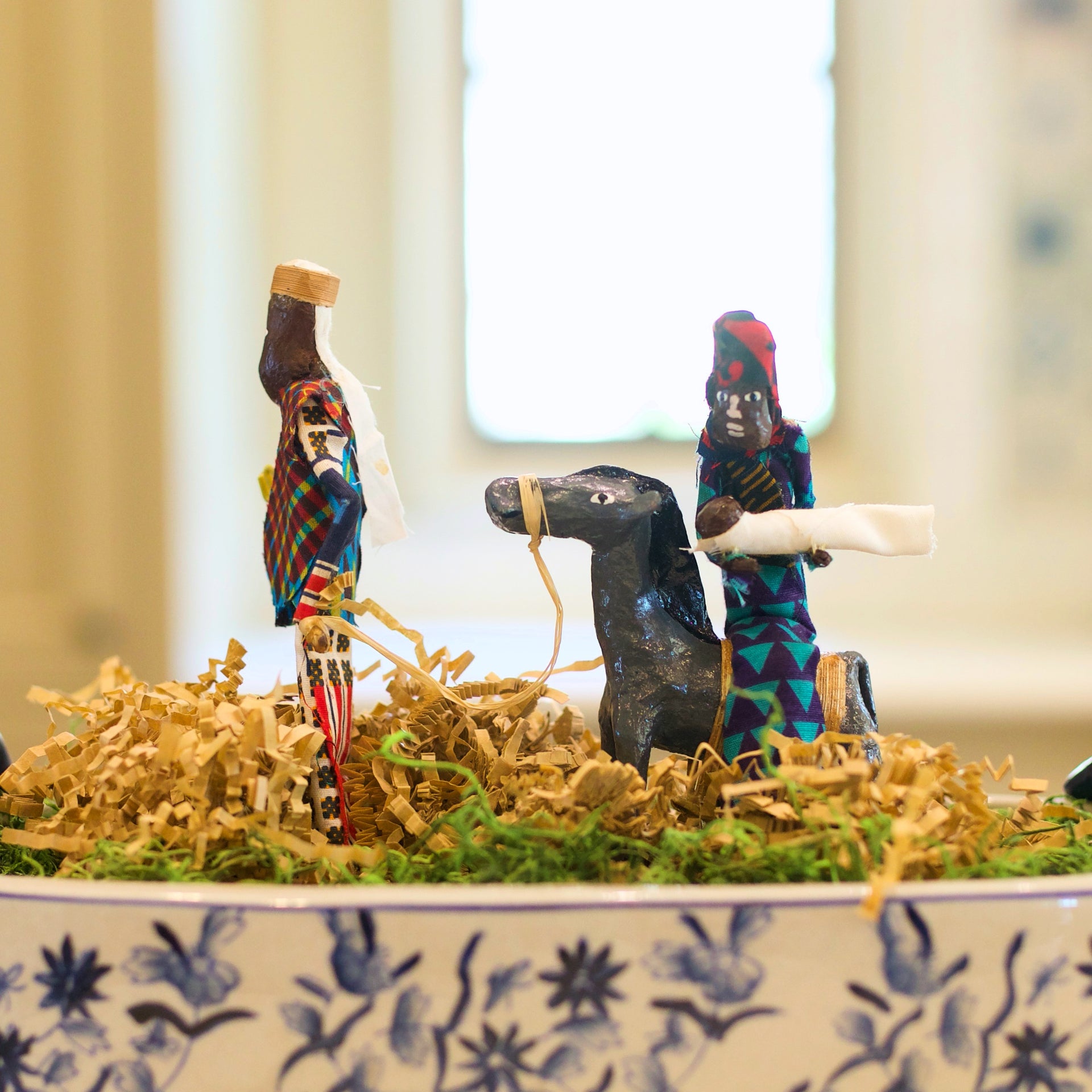 Flight to Egypt Nativity Figurine