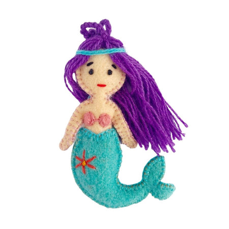 Cute Mermaid Christmas Ornament for Kids