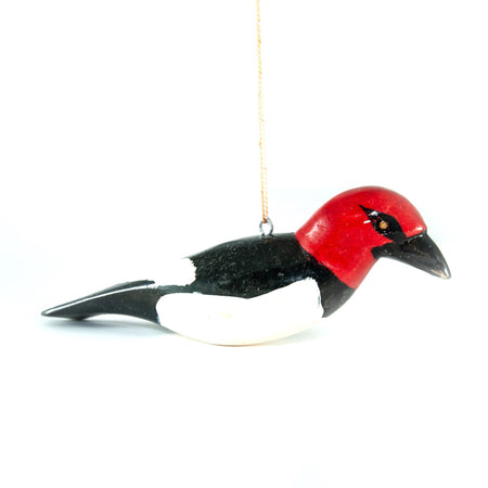 Red-Headed Woodpecker Christmas Ornament